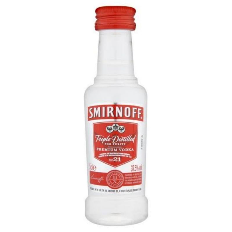 SMIRNOFF - VODKA - 80 PR - 50 ML
