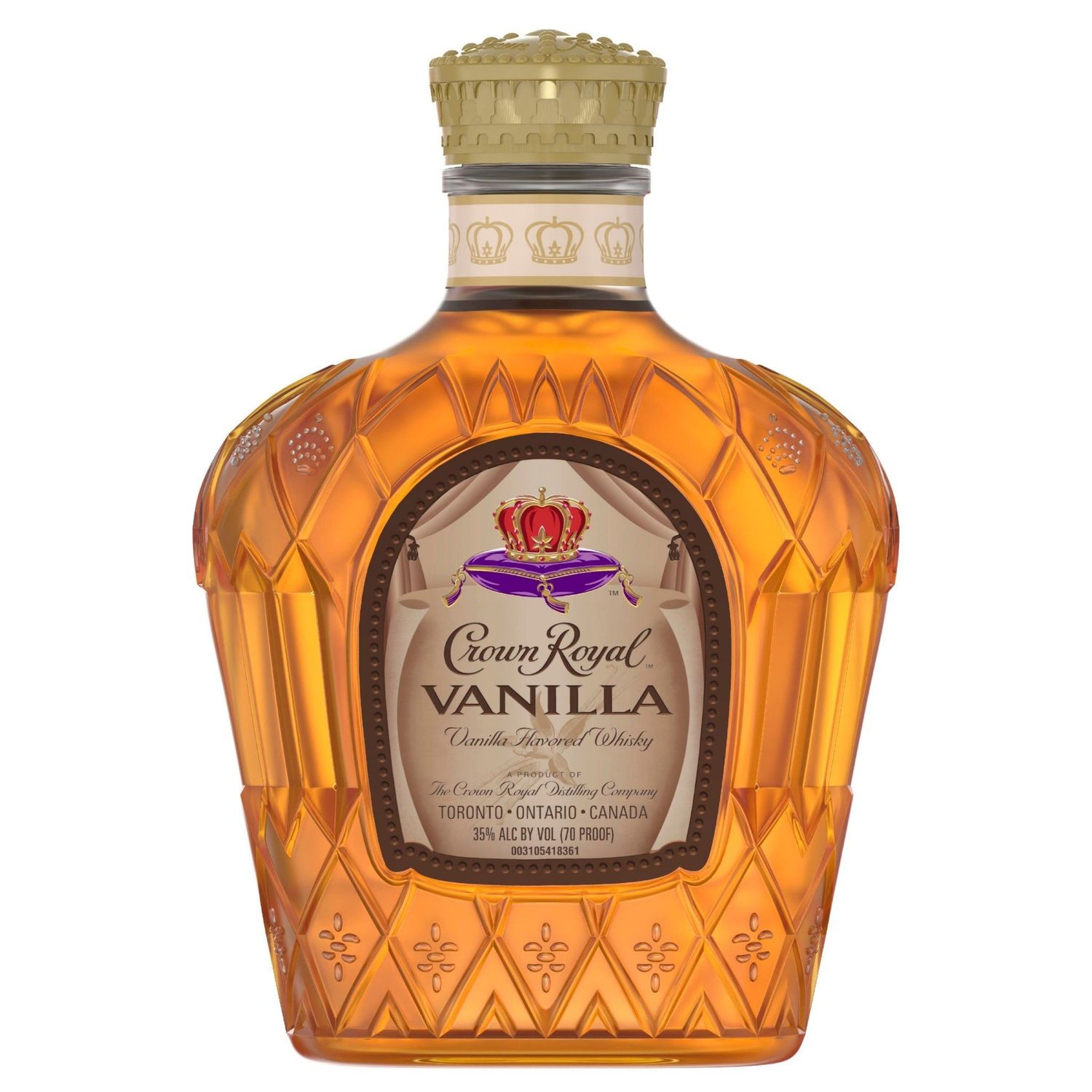 CROWN ROYAL - CANADIAN WHISKY - VANILLA - 80 PR - 375ML