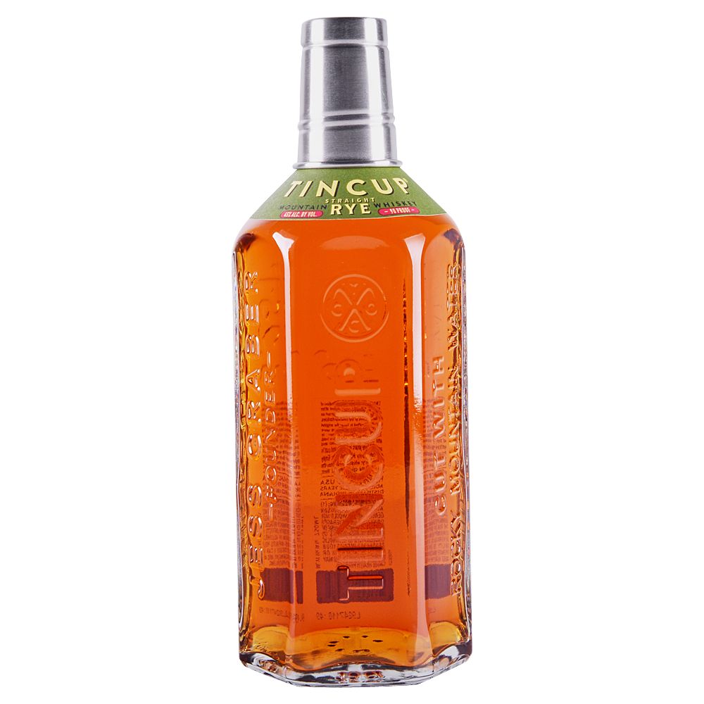 TIN CUP - RYE WHISKEY - 90 PR - 750 ML
