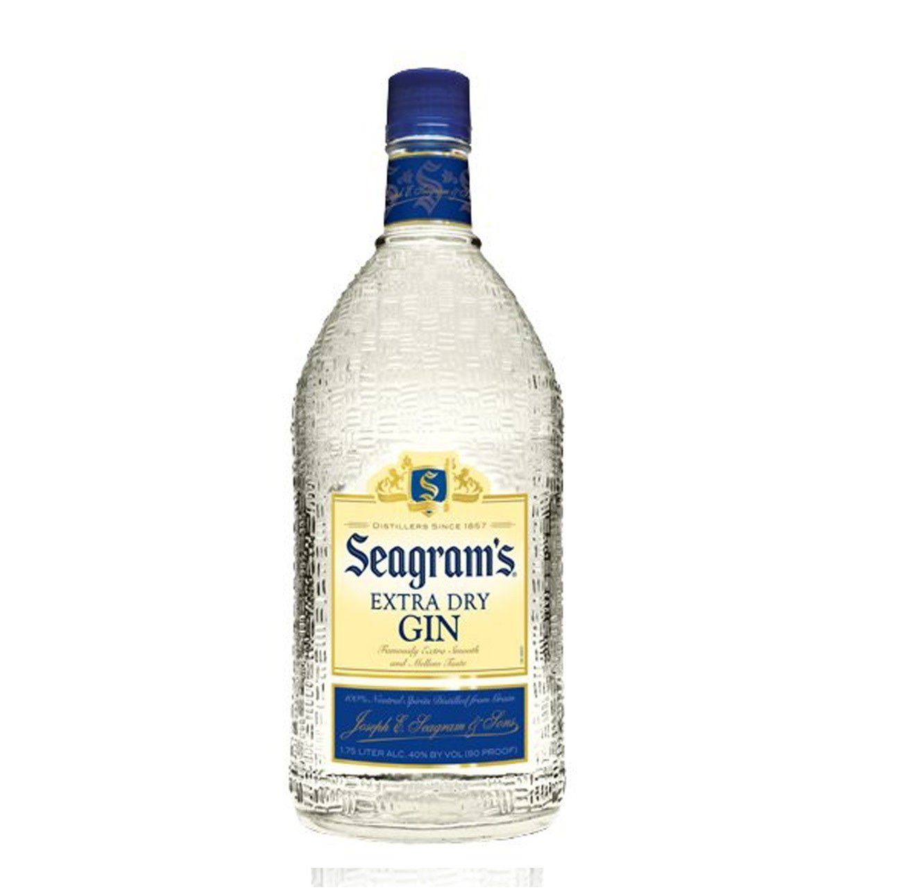 SEAGRAM&#39;S - EXTRA DRY - GIN - 80 PR - 1.75 L
