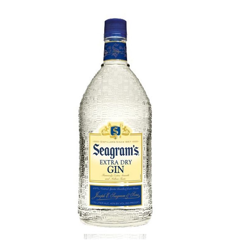 SEAGRAM&#39;S - EXTRA DRY - GIN - 80 PR - 1.75 L