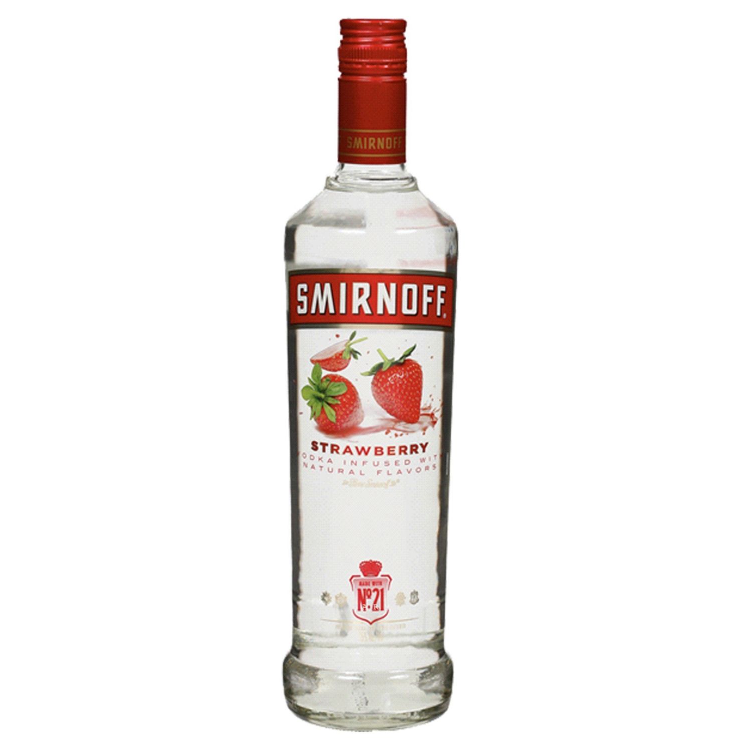 SMIRNOFF - STRAWBERRY - VODKA - 70 PR - 750 ML