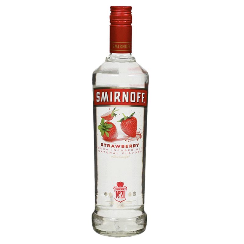 SMIRNOFF - STRAWBERRY - VODKA - 70 PR - 750 ML