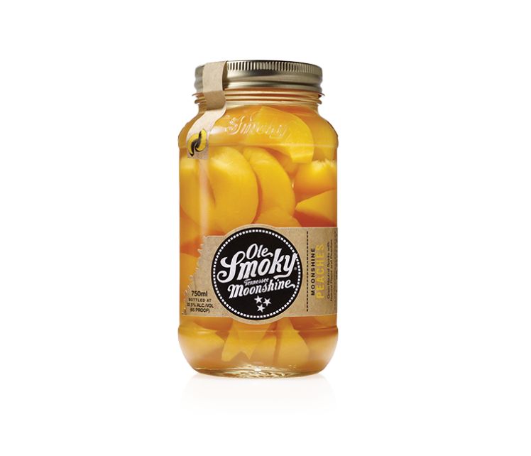 OLE SMOKY PEACHES MOONSHINE 100 PR. 750 ML