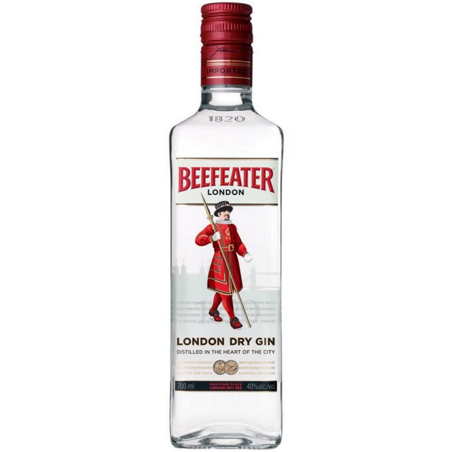 BEEFEATER GIN -  ENGLAND - 94 PR - 750 ML