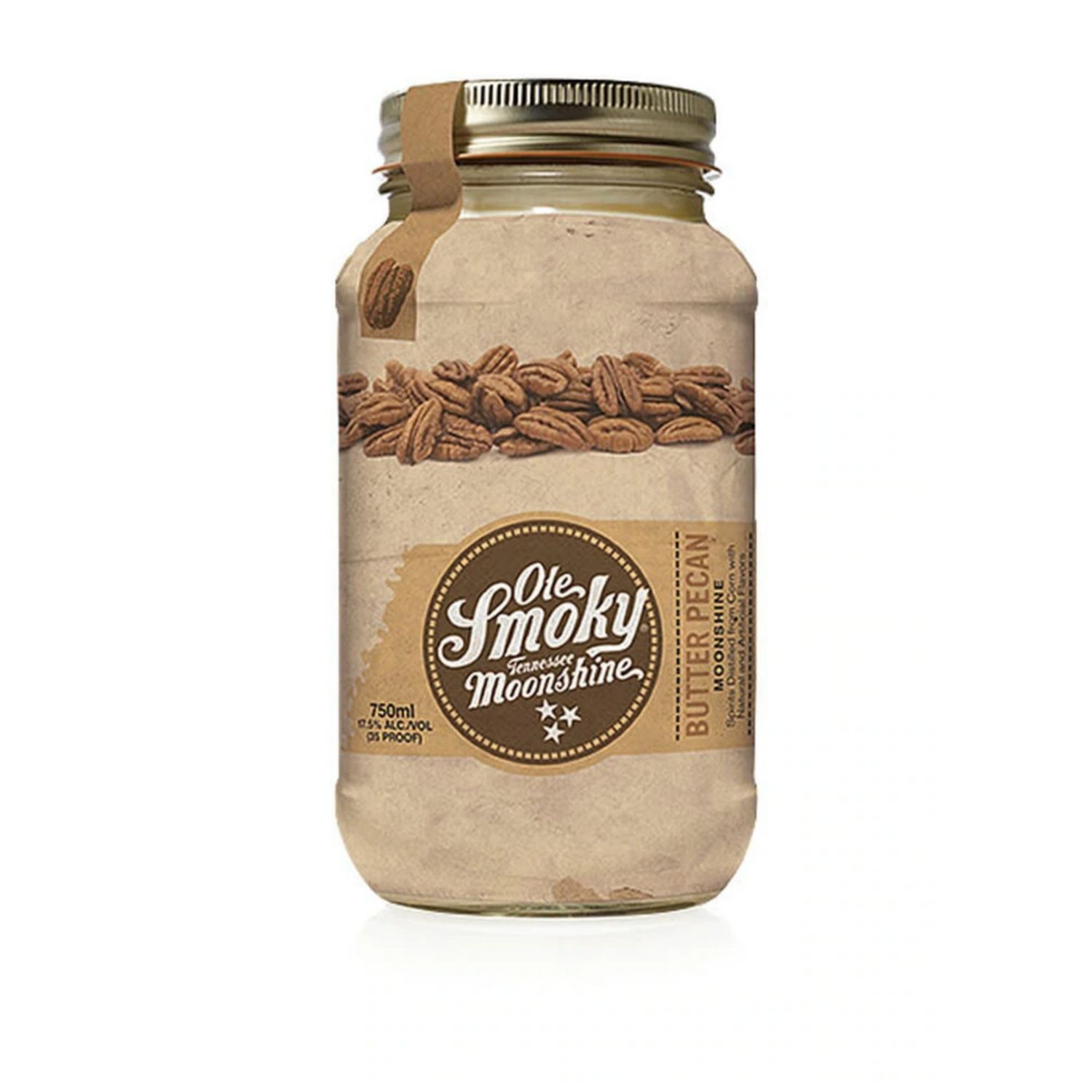 OLE SMOKY -  BUTTER PECAN -  MOONSHINE - 35 PR. - 750 ML