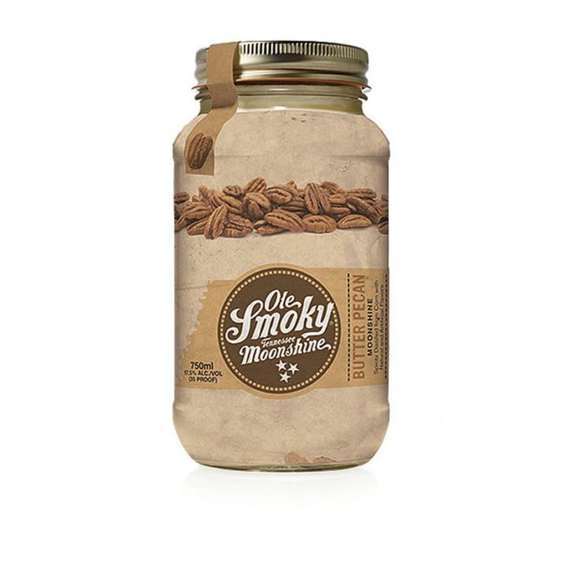 OLE SMOKY -  BUTTER PECAN -  MOONSHINE - 35 PR. - 750 ML