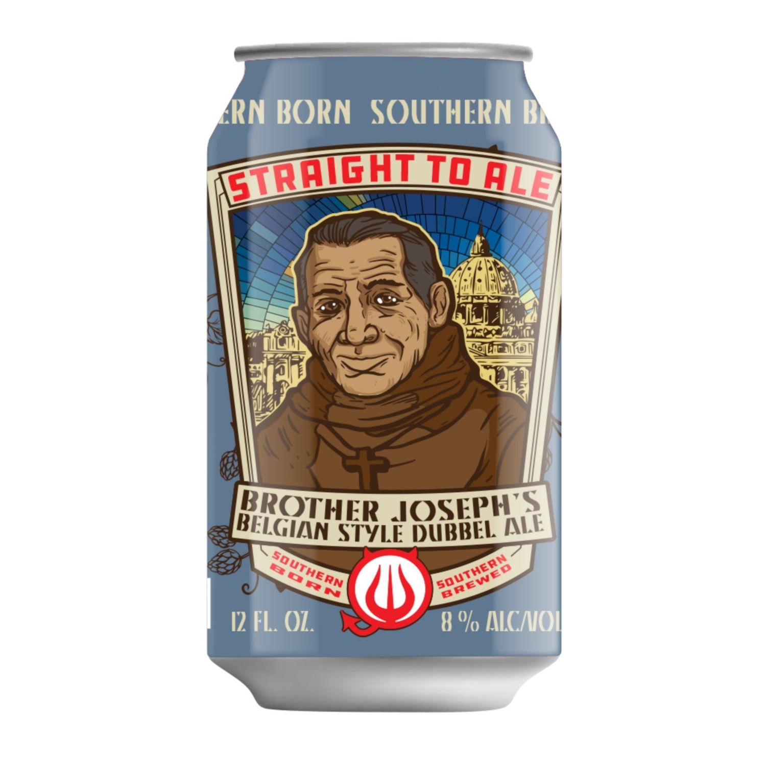 Straight To Ale - Brother Joseph  - Belgian Dubbel - 6pk - 12oz - Cans