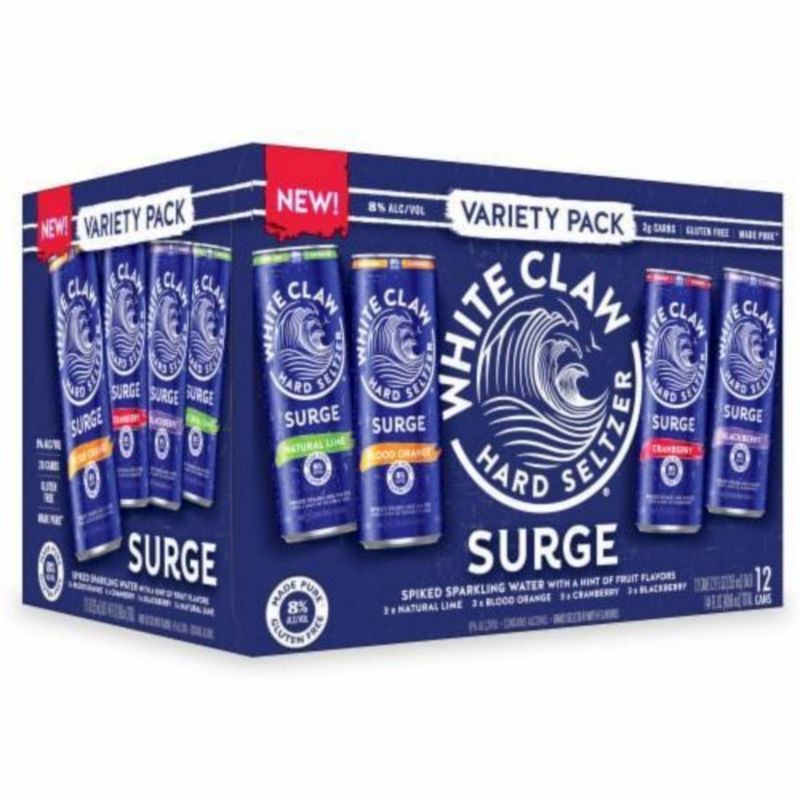 White Claw - SURGE - Variety - 12pk - 12oz - Cans