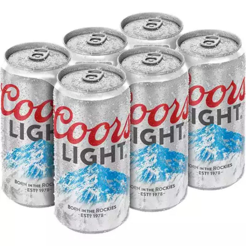 Coors Light - 6pk - 12oz - Cans