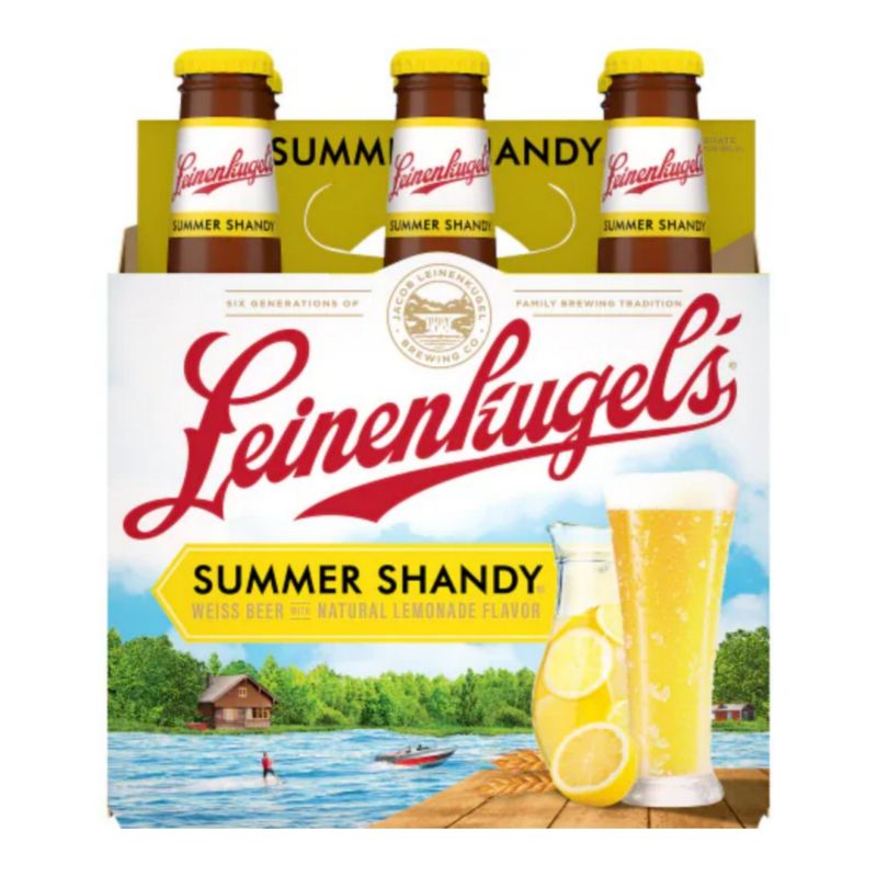 Leinenkugel&#39;s - Summer Shandy - Natural Lemonade - 6pk - 12oz - Bottles