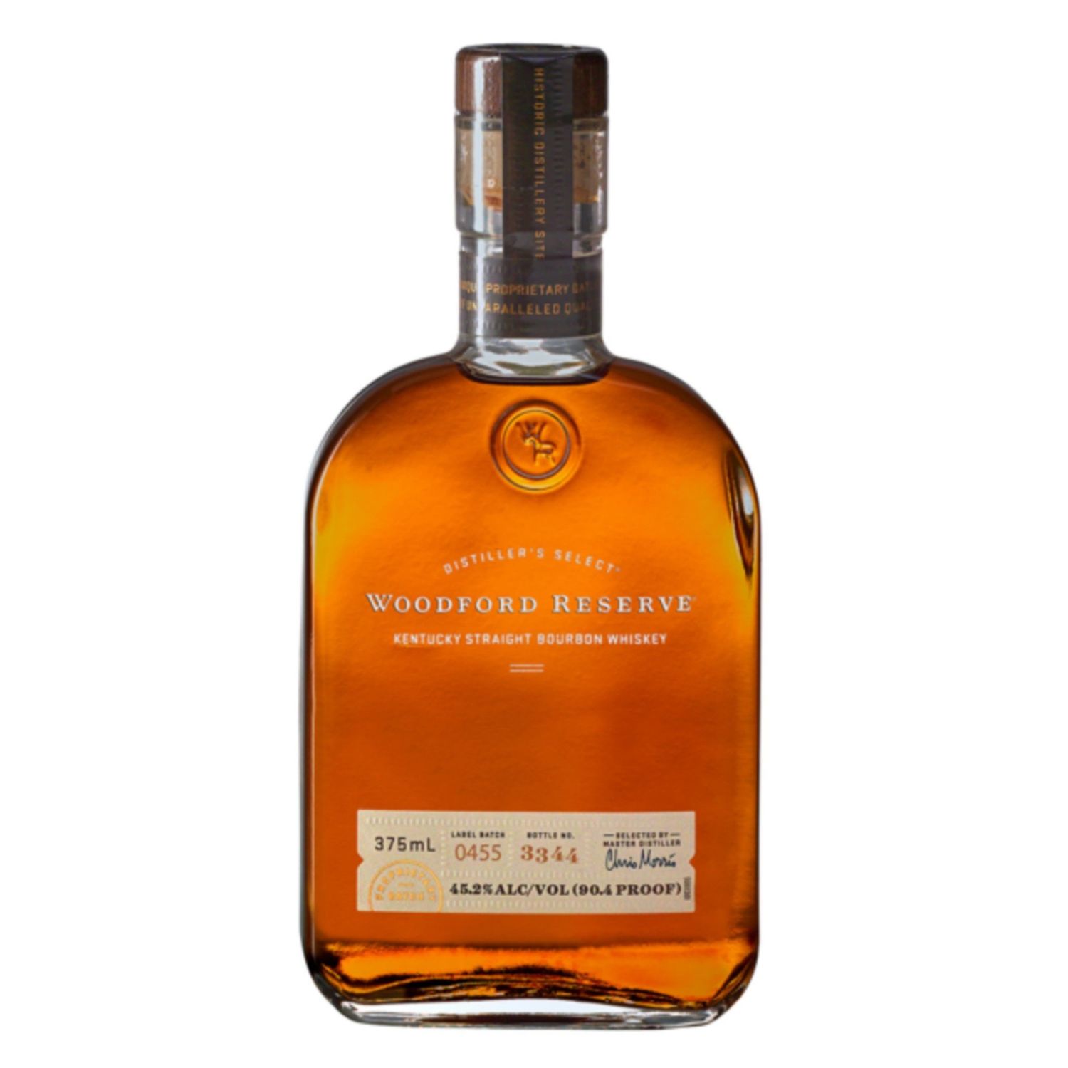 WOODFORD RESERVE - BOURBON -  90 PR - 375 ML