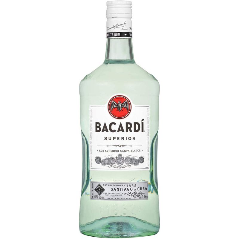 BACARDI - LIGHT RUM - 80 PR - 1.75 L - PET