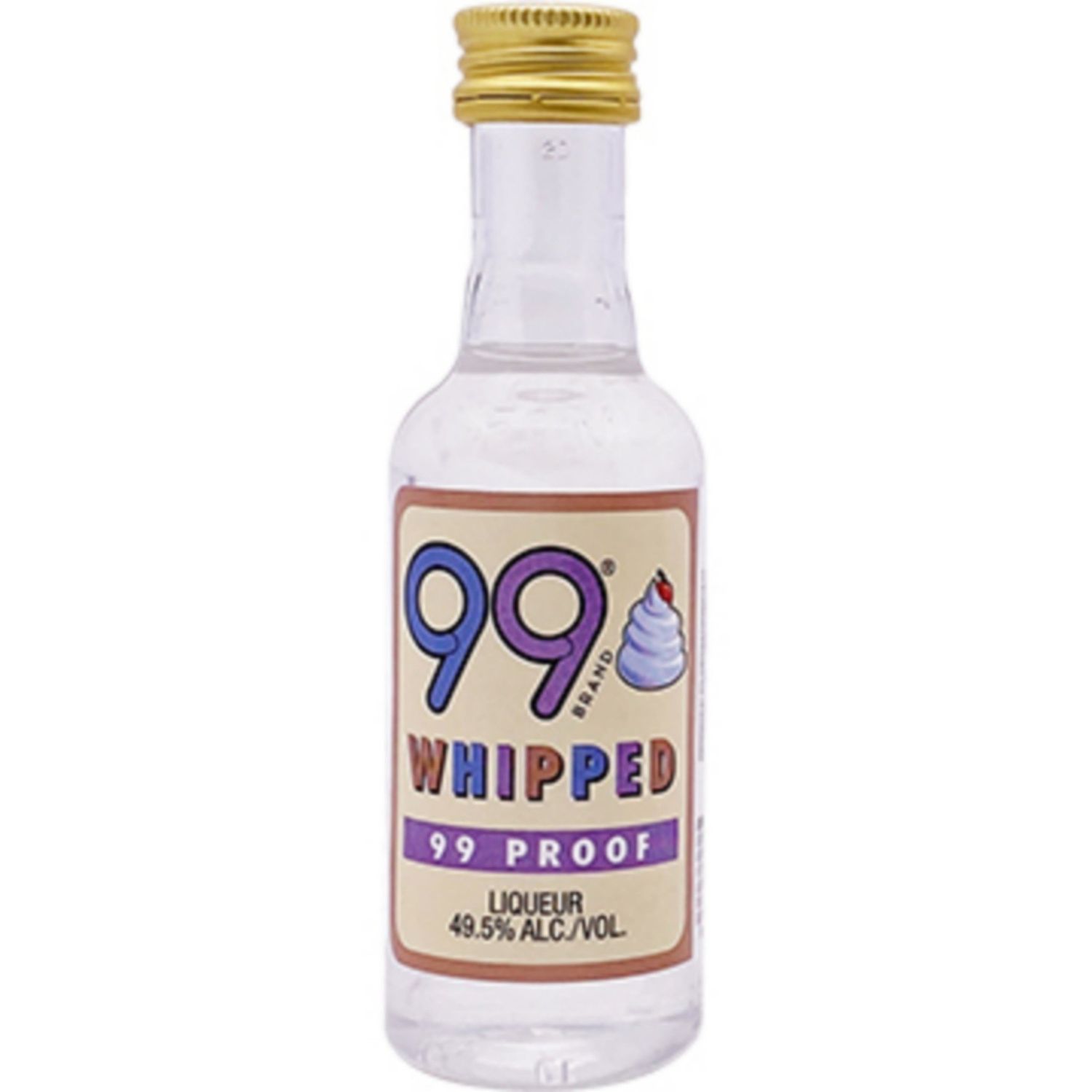 99 - WHIPPED - SCHNAPPS - 99 PR - 50 ML