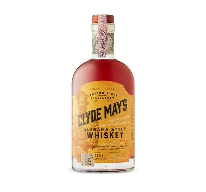 CLYDE MAY&#39;S - ALABAMA STYLE - BOURBON WHISKEY - 85 PR - 750 ML