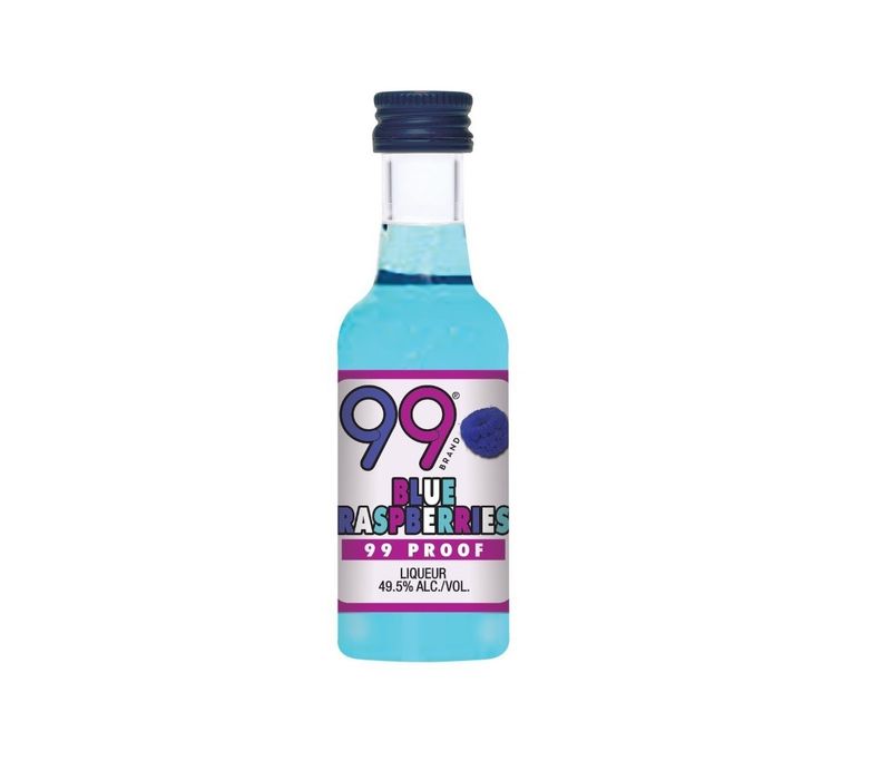 99 - BLUE RASPBERRY - SCHNAPPS - 99 PR - 50 ML