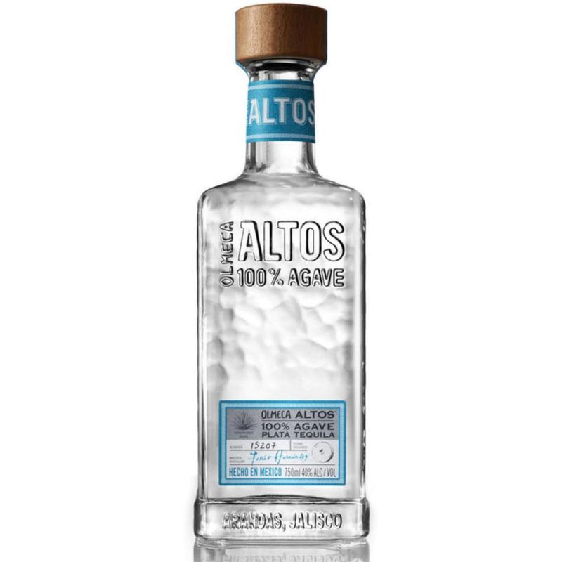 OLMECA ALTOS - PLATA - TEQUILA - 80 PR - 750 ML