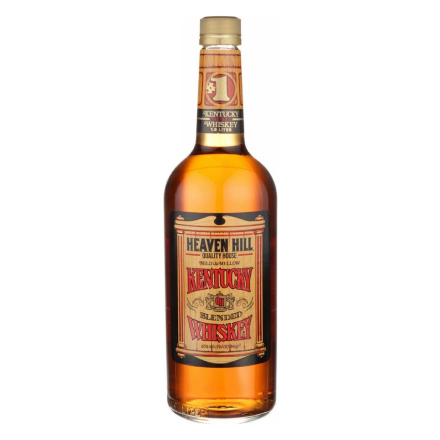 QUALITY HOUSE/HEAVEN HILL - BLENDED WHISKEY - 80PR - 750ML