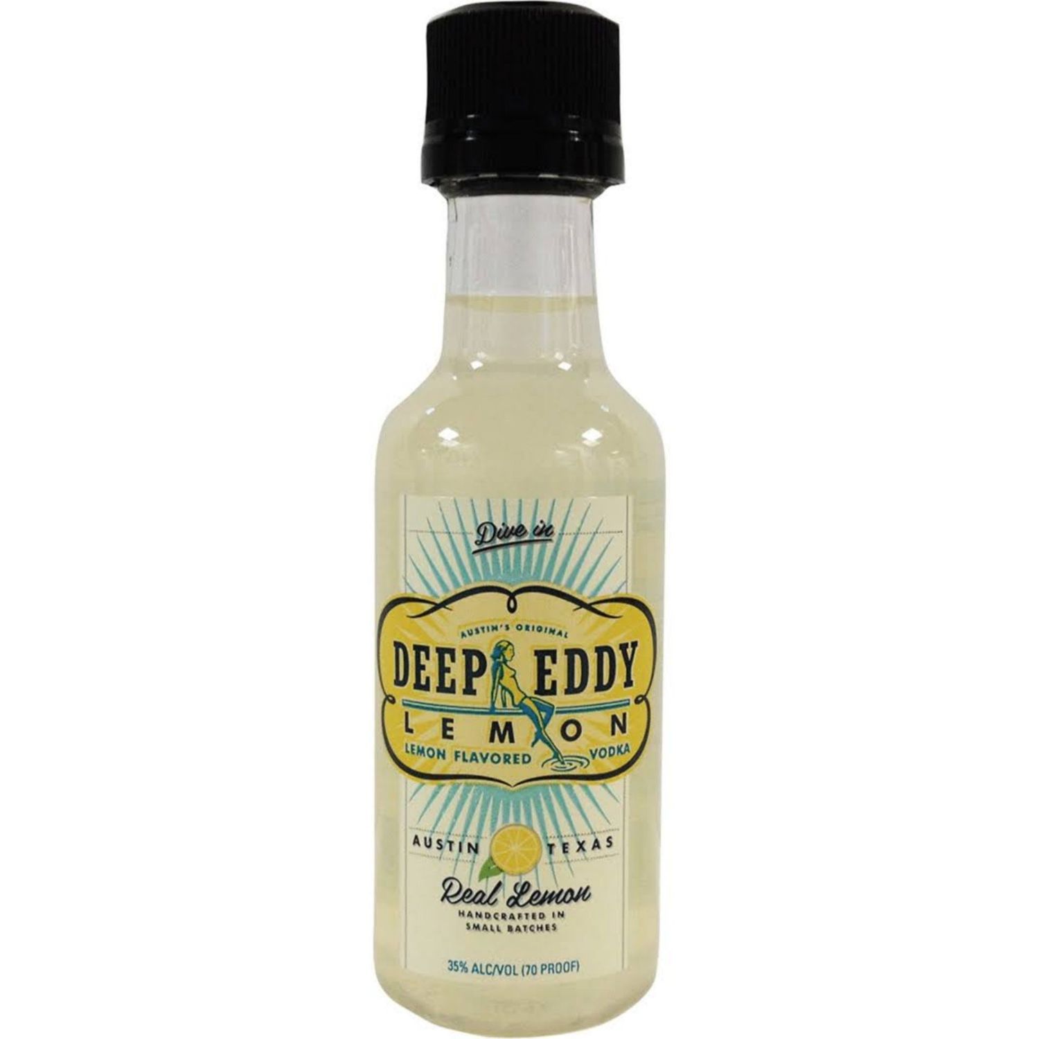 DEEP EDDY - REAL LEMON - VODKA - 70 PR - 50 ML