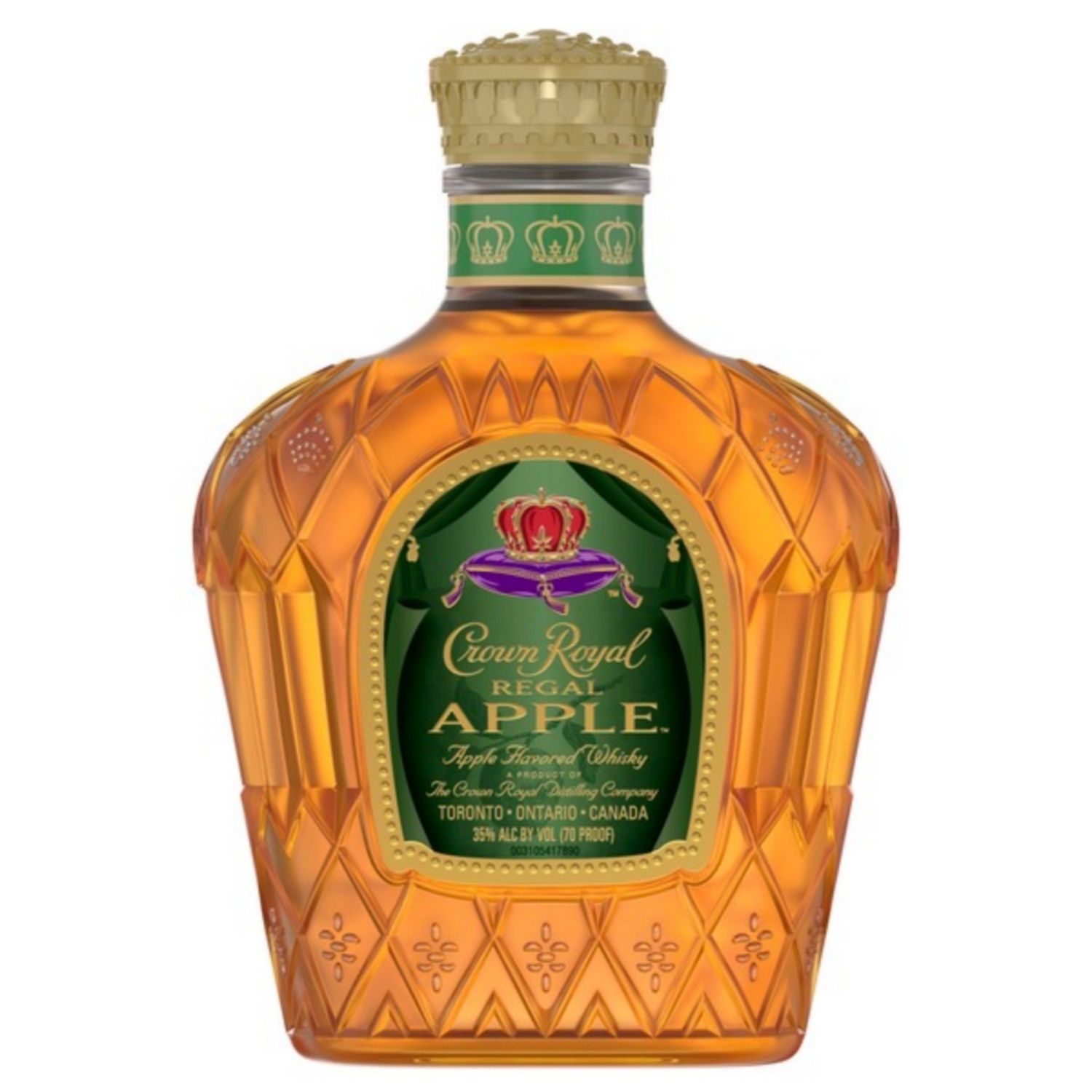 CROWN ROYAL - APPLE - CANADIAN WHISKY - 70 PR - 375 ML