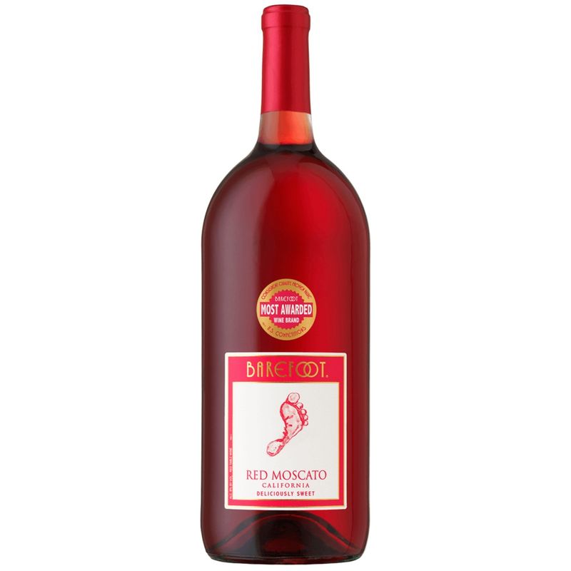 Barefoot - Red Moscato - 1.5L