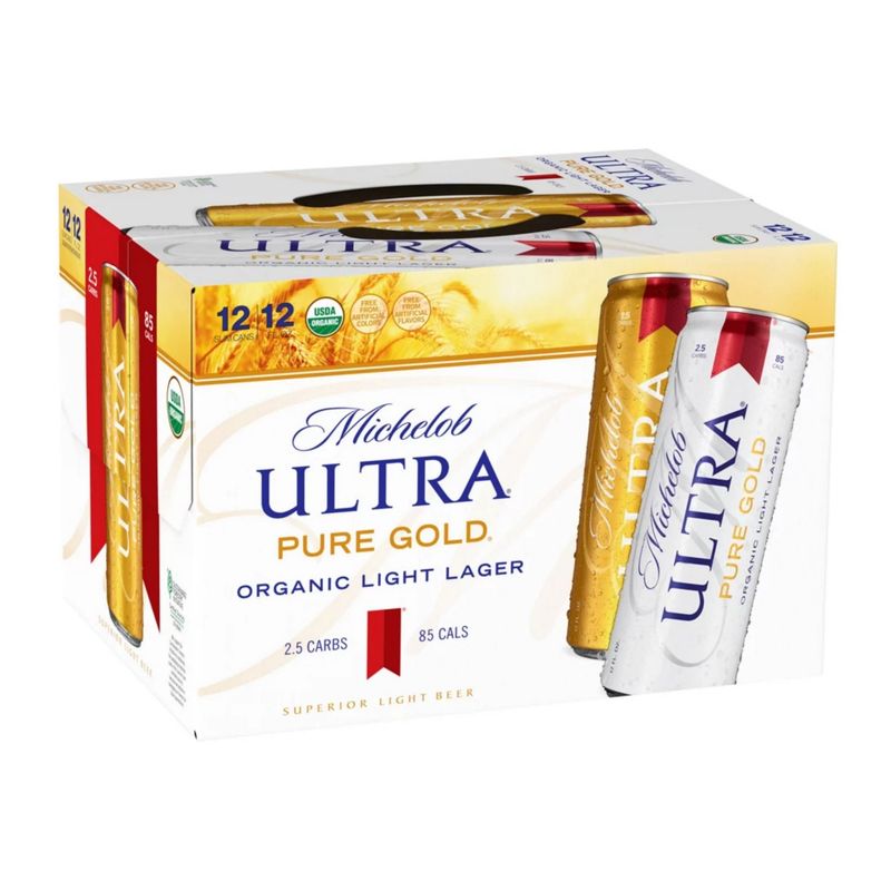 Michelob Ultra -  Pure Gold- 12pk - 12oz -  Cans