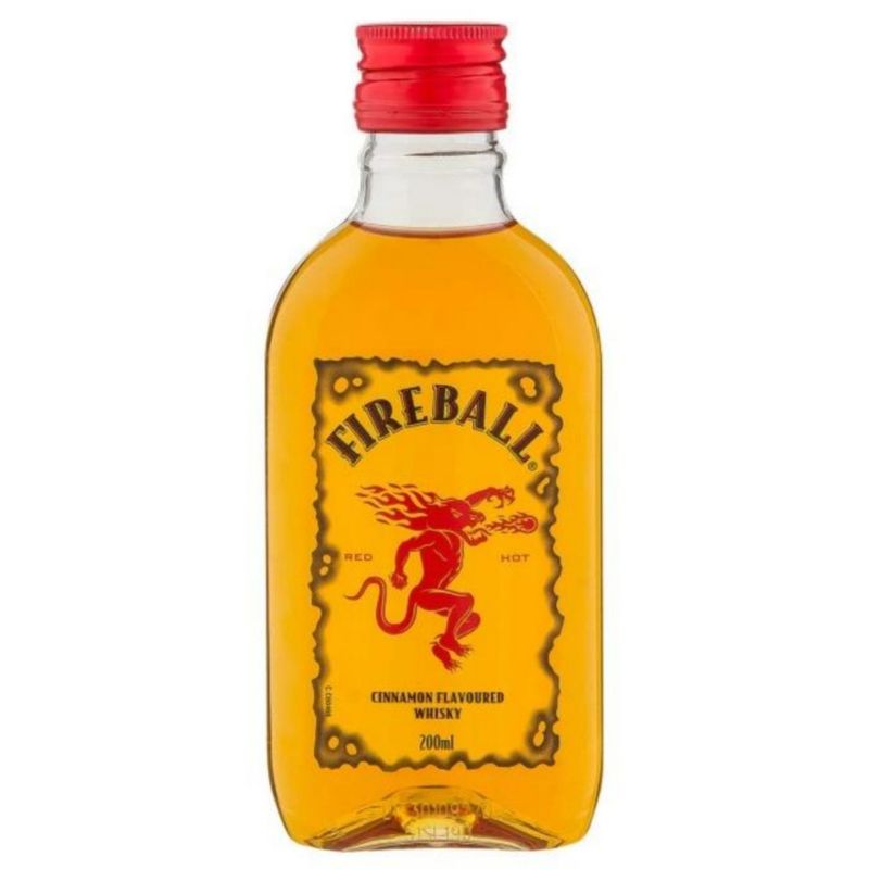 FIREBALL -  CINNAMON WHISKY -  66 PR. -  200 ML