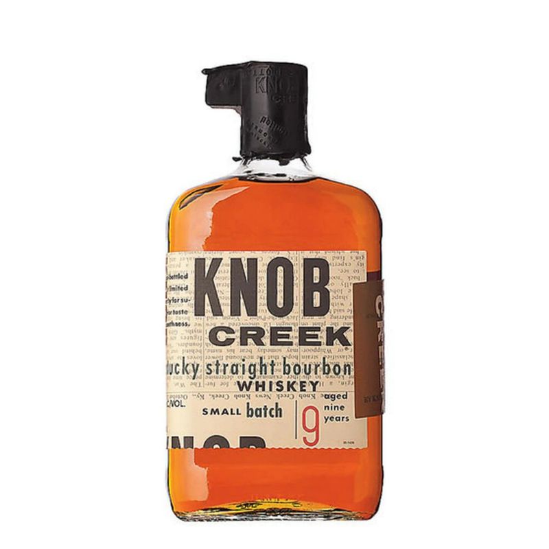 KNOB CREEK -  BOURBON - 100 PR - 9 YR - 375 ML