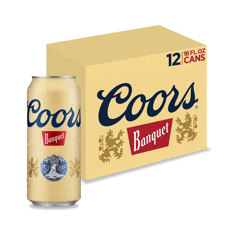 Coors Banquet- 12pk - 12oz - Cans