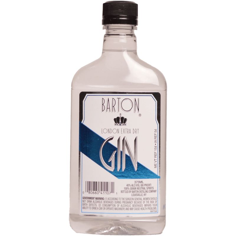 BARTON - GIN - 80 PR - 375 ML