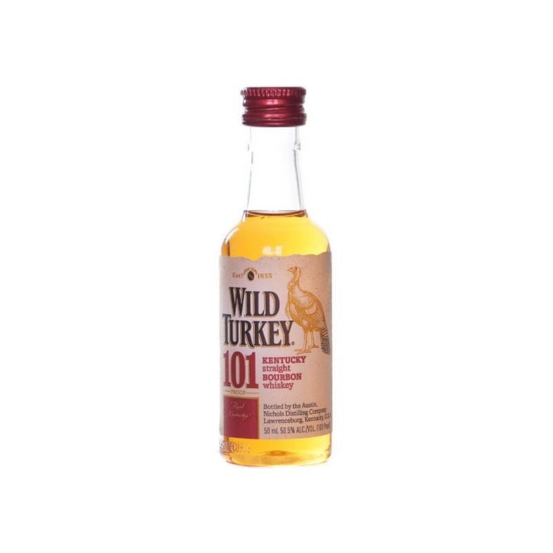 WILD TURKEY 101 - BOURBON - 101PR - 50 ML