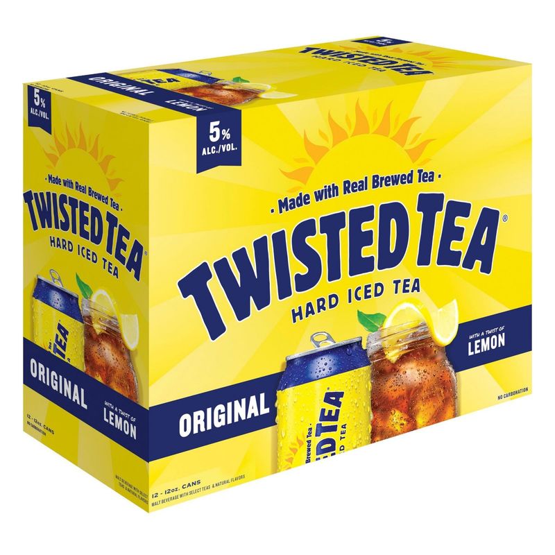 Twisted Tea - Hard Iced Tea - Original - 12pk - 12oz - Cans