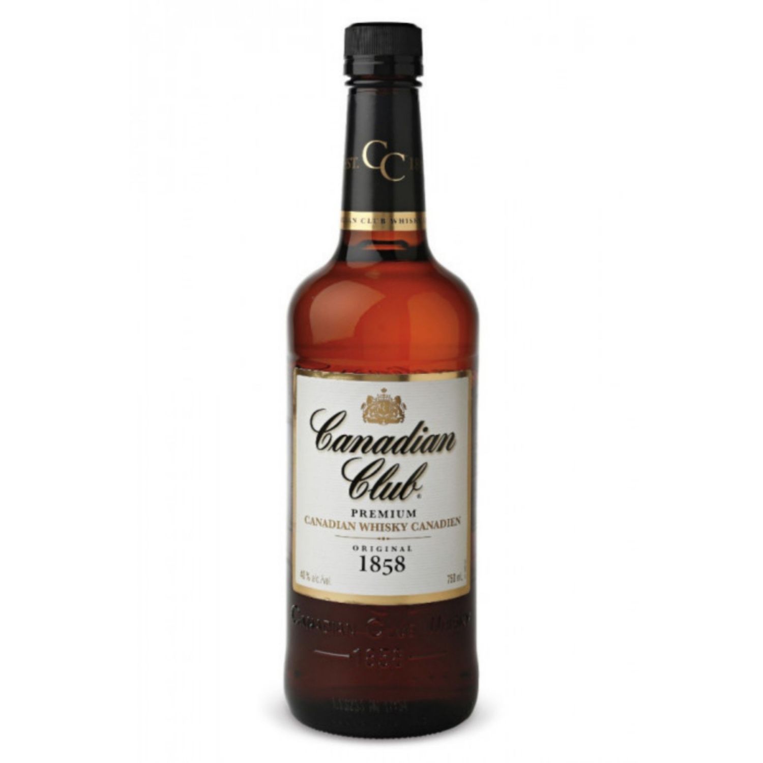 CANADIAN CLUB - CANADIAN WHISKY - 80 PR - 6 YR - 750 ML