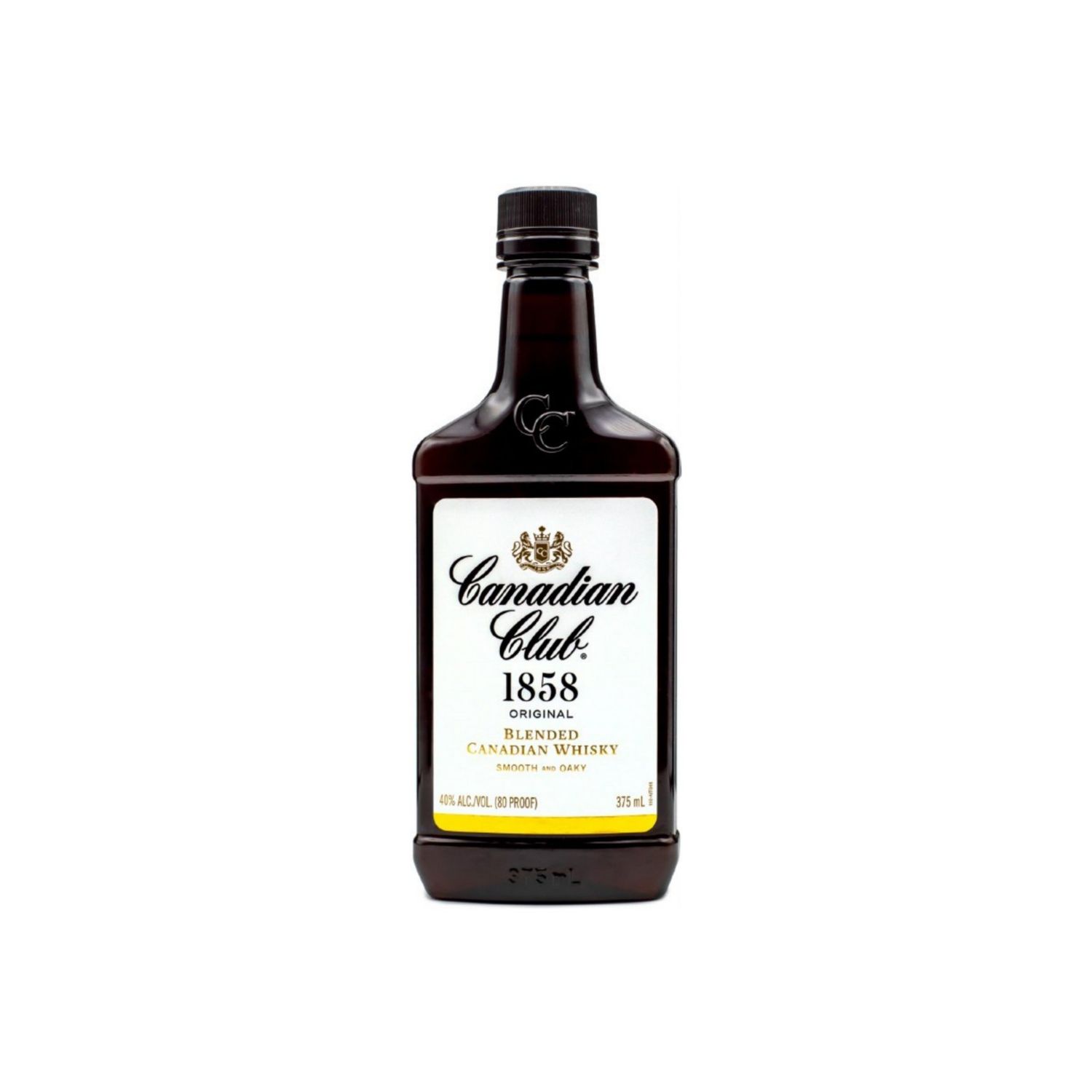 CANADIAN CLUB - CANADIAN WHISKY - 80 PR. - 6 YR - 375 ML