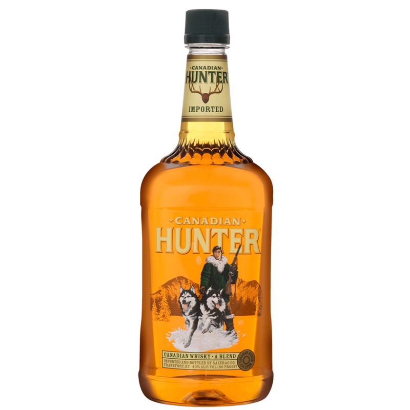 CANADIAN HUNTER - CANADIAN WHISKY - 80 PR - 1.75L