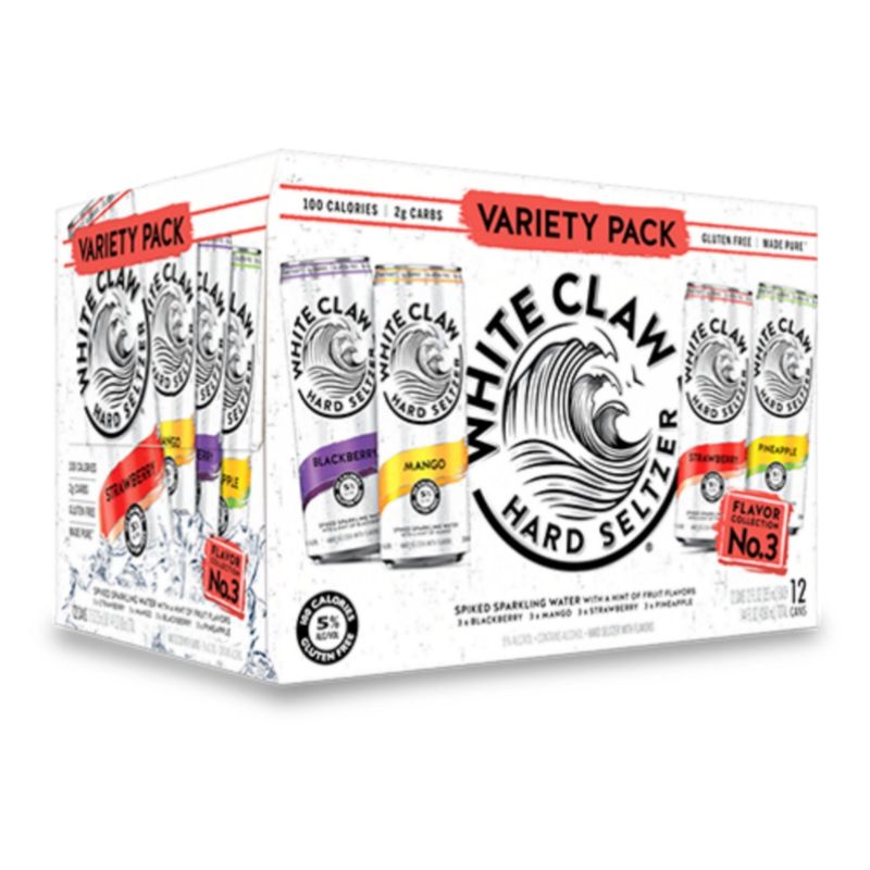 White Claw - Variety Pack #3 - 12pk - 12oz - Cans