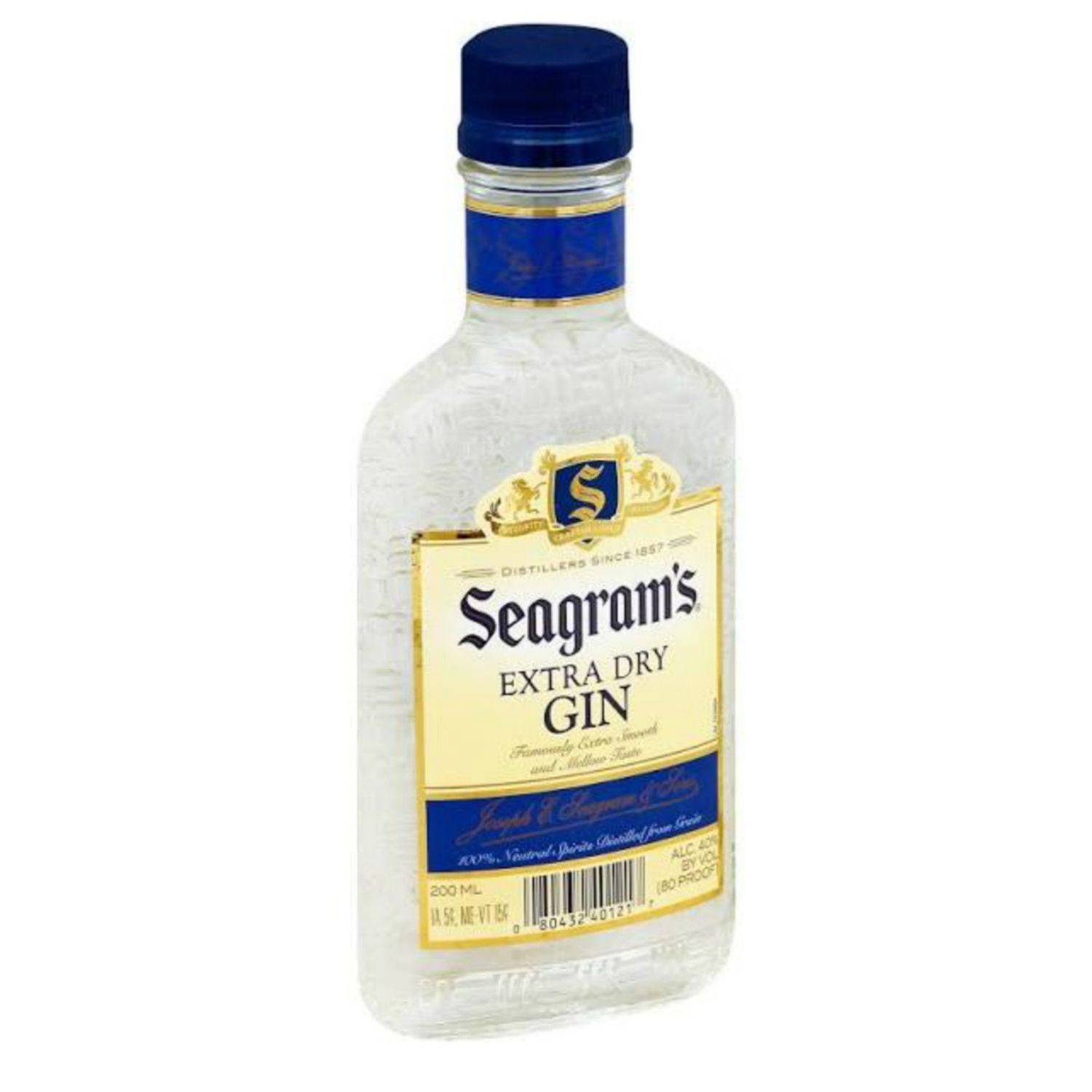 SEAGRAM&#39;S - EXTRA DRY - GIN - 80PR - 200ML