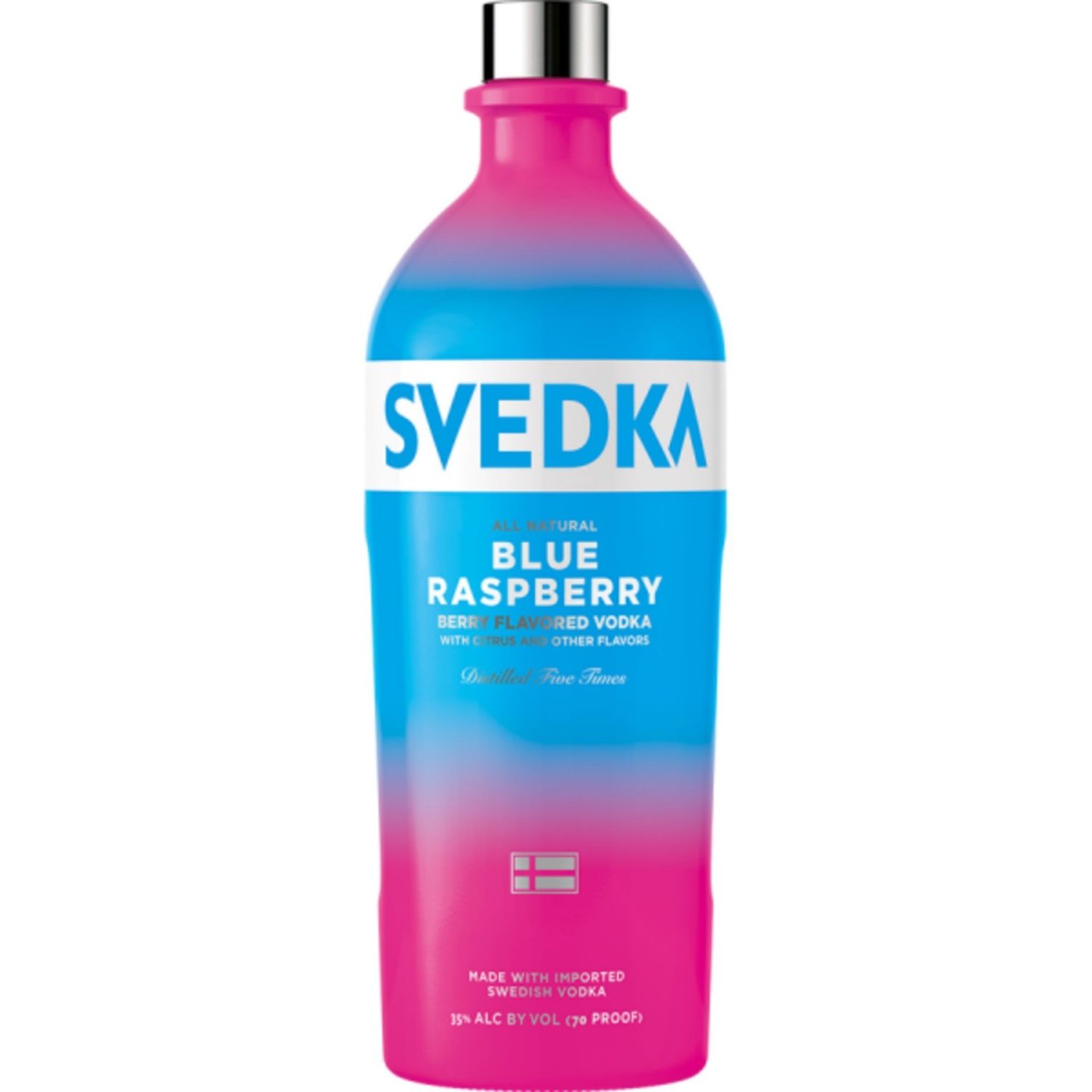 SVEDKA - BLUE RASPBERRY - VODKA - SWEDEN - 70 PR - 750 ML