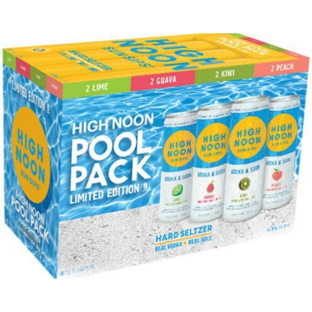 HIGH NOON - SUN SIPS - POOL PACK - 8PK - 12OZ - CANS