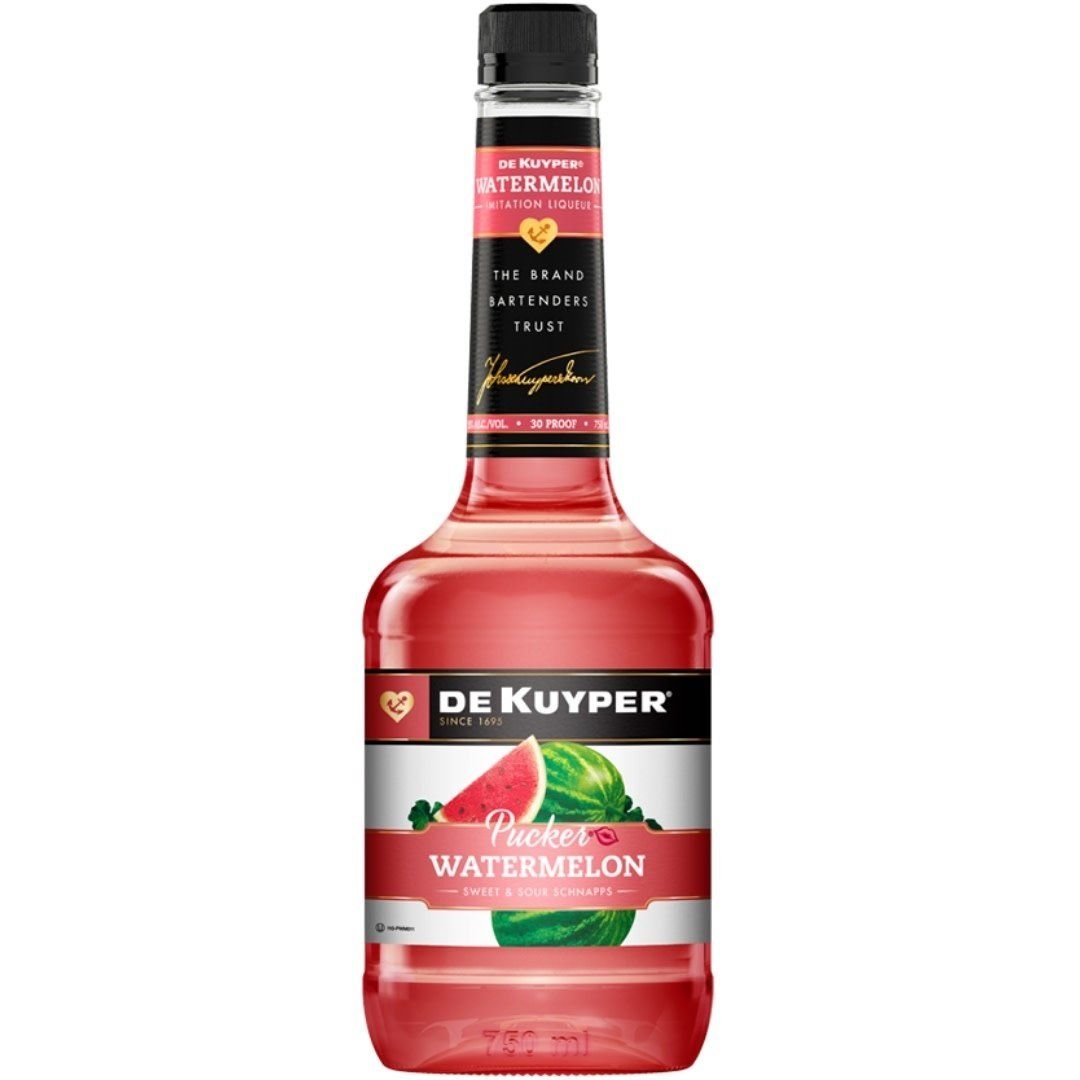 DEKUYPER - WATERMELON PUCKER - SCHNAPPS - 30 PR - 750ML