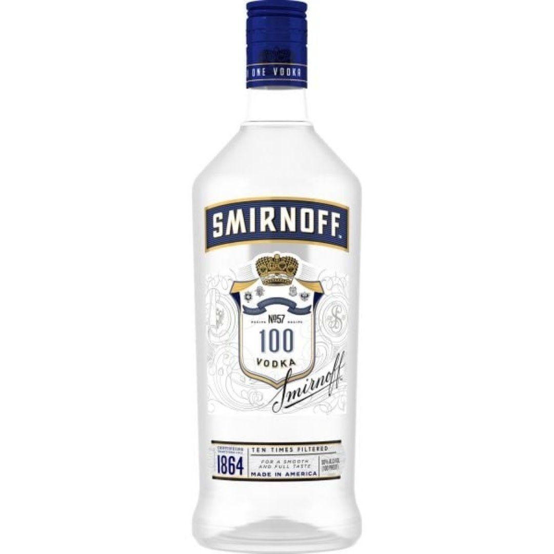 SMIRNOFF - VODKA - 100 PR - 1.75L