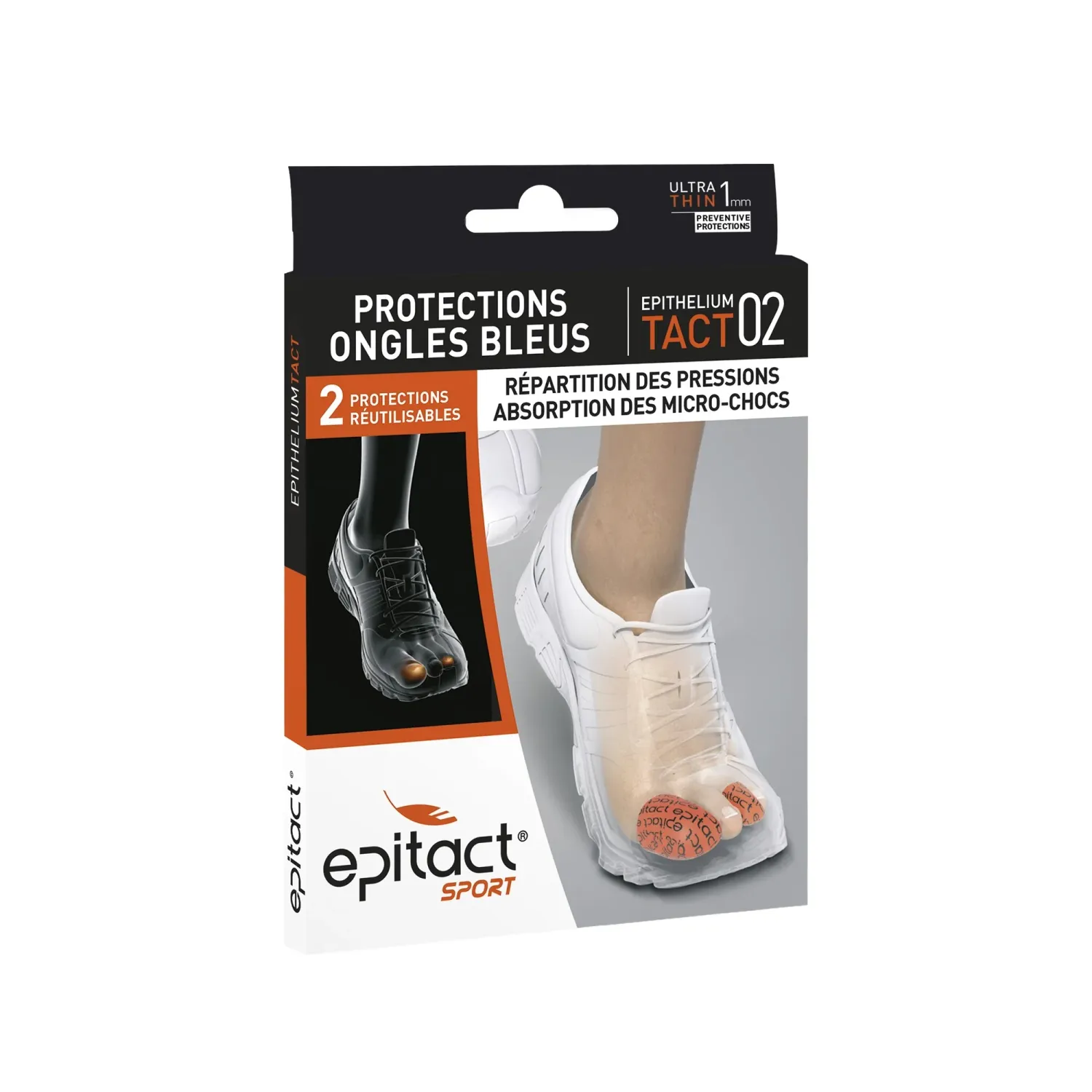 Epitact Sport Protections Ongles Bleus