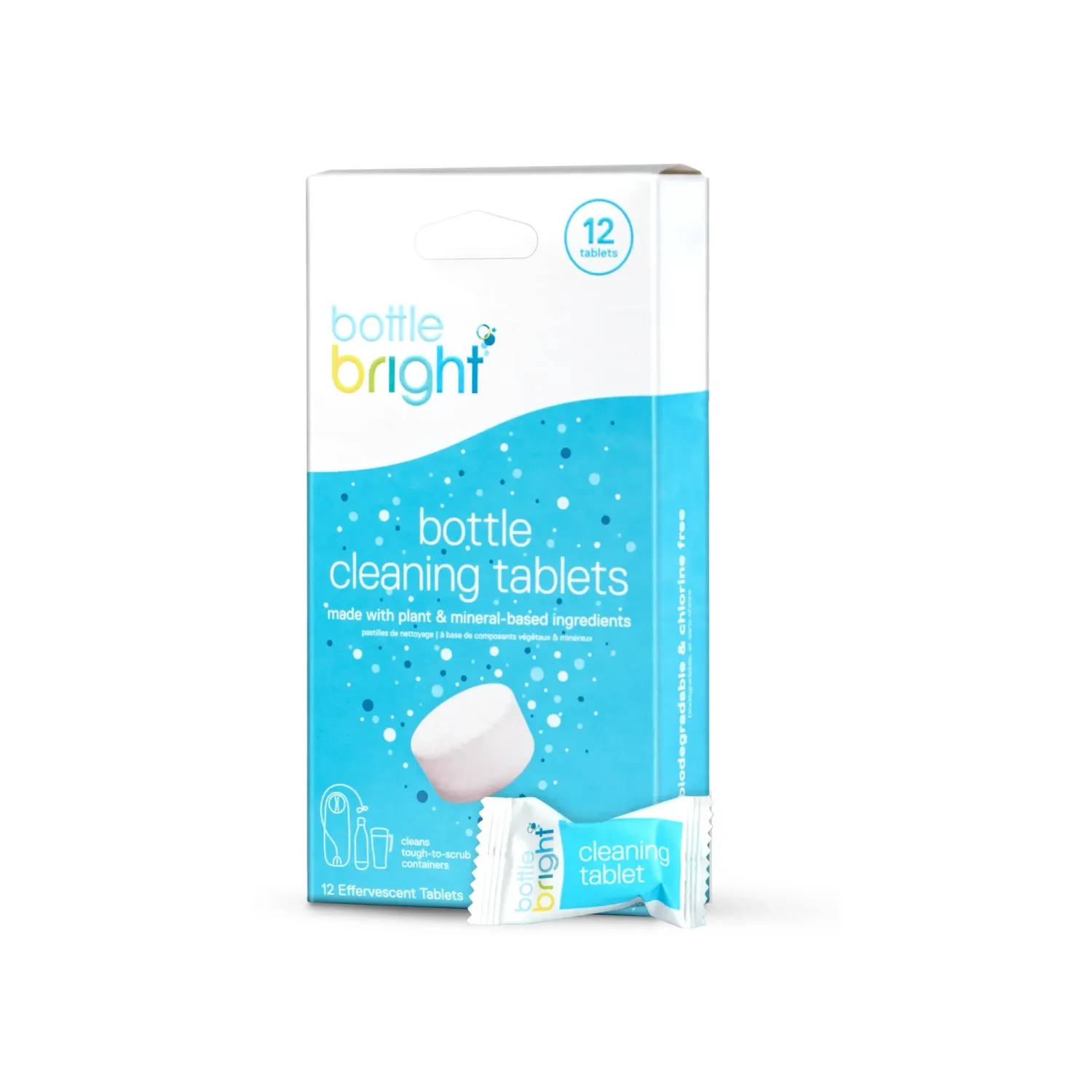 Hydrapak Bottle Bright Cleaning Tablets (12 tablets)