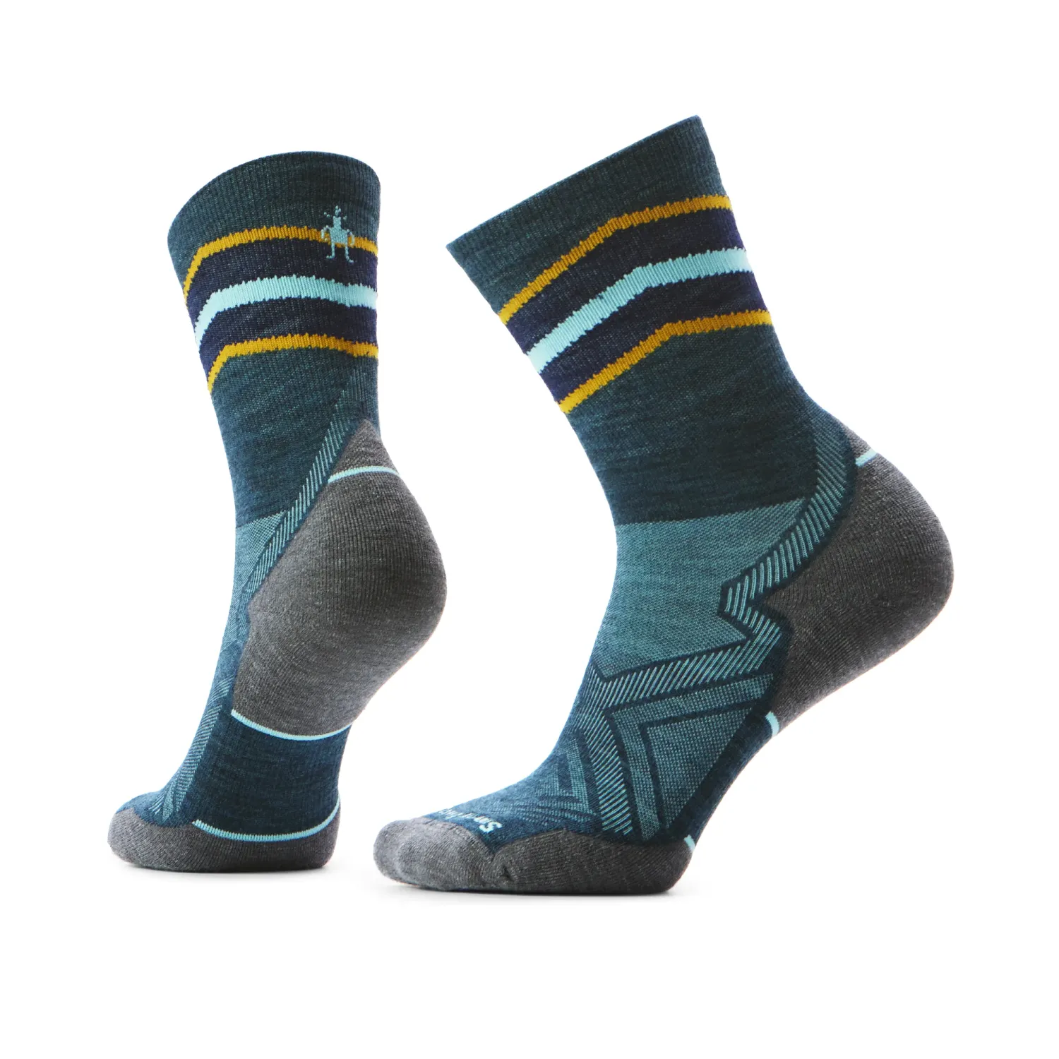 Smartwool Run Targeted Cushion Mid Crew Socks - Femme