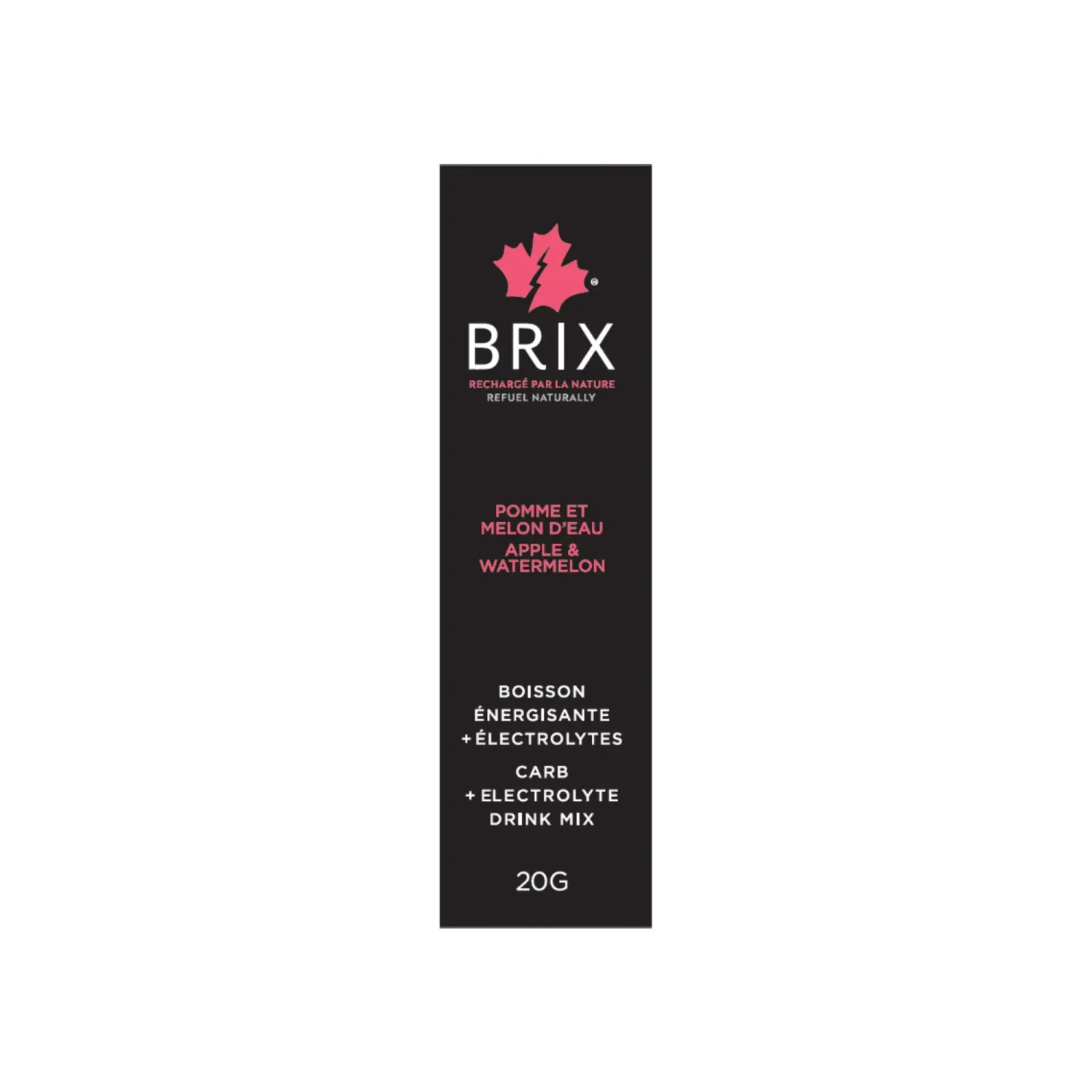 Brix Boisson énergétique avec électrolytes