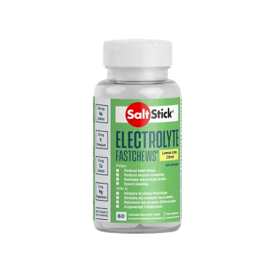 SaltStick FastChews Comprimés d'électrolytes - 60 portions