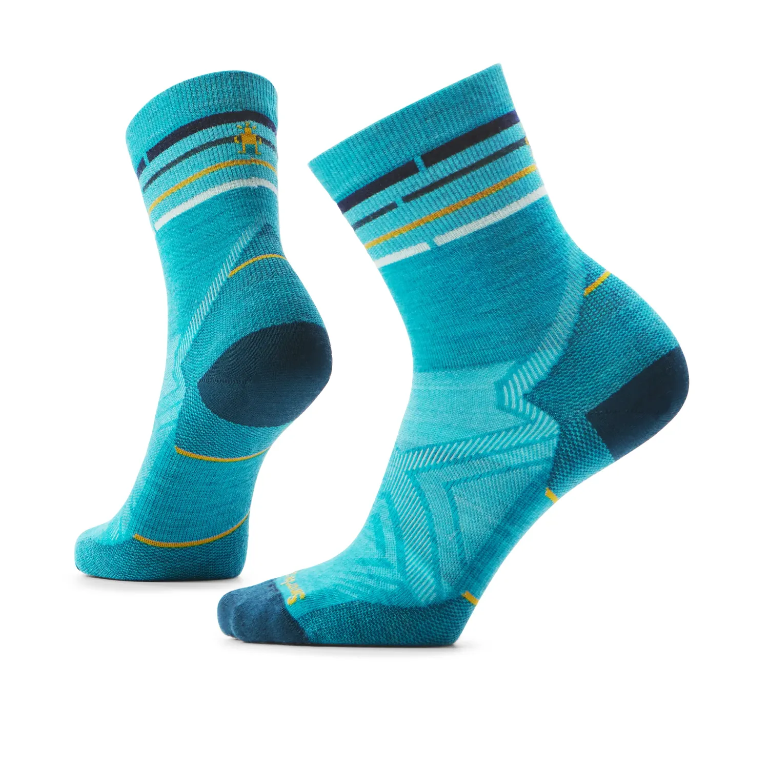 Smartwool Run Zero Cushion Mid Crew Socks - Femme