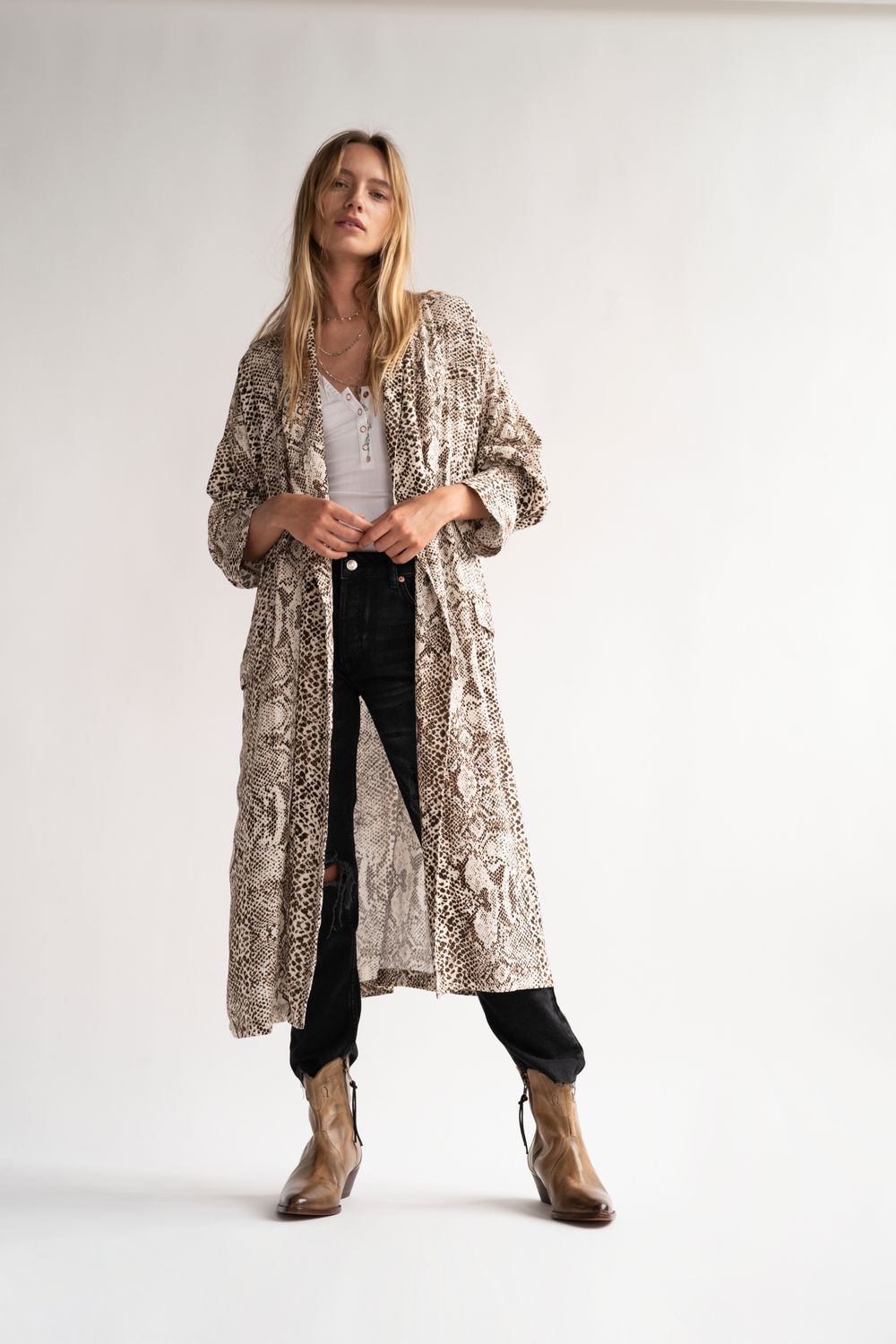 Free People-Wild Nights Duster, Color: neutral, Size: XS