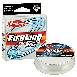BERKLEY FIRELINE FUSED MICRO ICE CRYSTAL FISHING LINE, Size: 4#