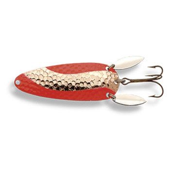 LS RATTLER SPOON, Color: HAM FL. RED/COPPER, Size: sz 3